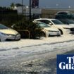 Queensland warned of severe thunderstorms and large hail after east coast battered by wild weather