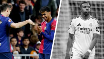 Real Madrid-FC Barcelone : Lewandowski plane, Yamal magistral, Mbappé «hors-jeu»... Les tops et les flops