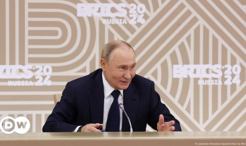 Russia's Putin hosts expanded BRICS summit