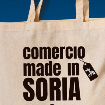 Soria repartirá 4.000 'tote bags' entre los clientes que gasten al menos 20 euros en su comercio local