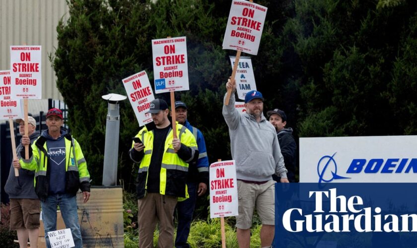 Striking Boeing workers to vote on deal offering 38% pay rise and bigger bonus