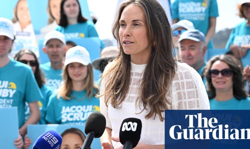 Teal independent Jacqui Scruby coasts to byelection win in Sydney Liberal heartland