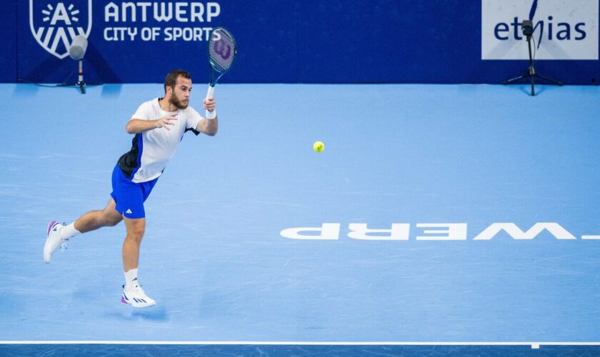 Tennis : Hugo Gaston en demi-finale à Anvers après un coup de génie face à un top 10