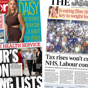 The Papers: Labour targets waiting lists but tax rises 'won't cure NHS'