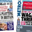 The Papers:  'Russia plotting mayhem' and 'Wagatha Thrifty'