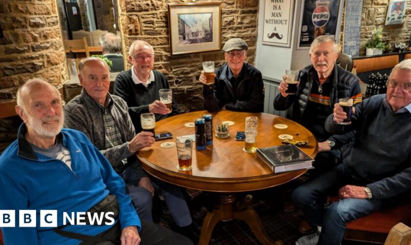 The mates who have met for a pint every Thursday for 56 years