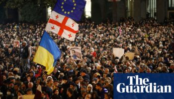 Thousands of Georgians demonstrate against contested election results