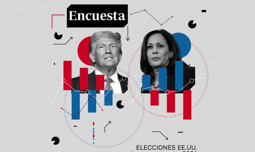 Trump, a una décima de Kamala Harris en la recta final de la campaña electoral