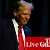 Trump should get ‘all he needs’, says Biden, after campaign requests military aircraft over fear of Iran plot – US elections live