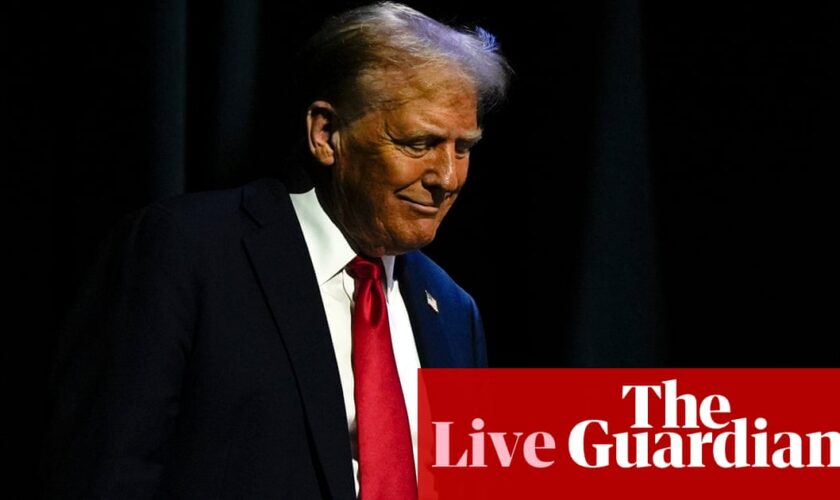 Trump should get ‘all he needs’, says Biden, after campaign requests military aircraft over fear of Iran plot – US elections live