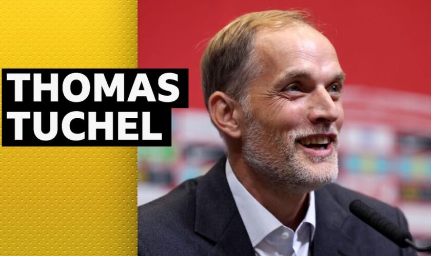 Thomas Tuchel speaks at England news conference