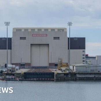 Two in hospital after major fire at BAE site in Cumbria