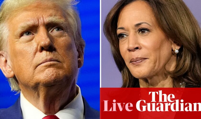 US election live updates: Harris heads to Texas as poll shows her tied with Trump at 48%