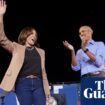 ‘Ours is a fight for the future’: Harris and Obama share stage for first time at Georgia rally