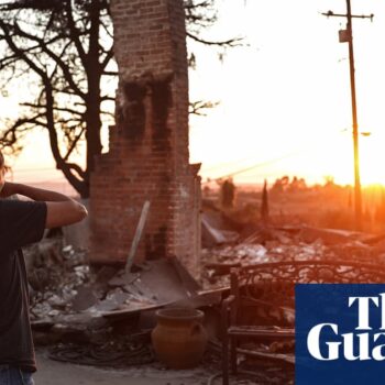 ‘Devastating’: California fire victims return to sift through rubble of homes