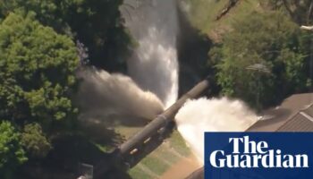 ‘It was just coming through the window’: wave of water rushes into Sydney homes after pipe bursts