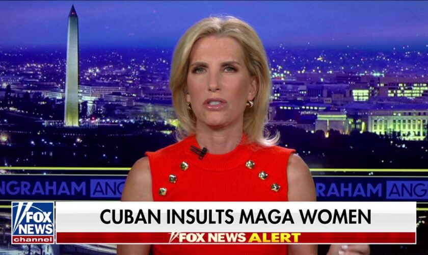 LAURA INGRAHAM: All Democrats can do is 'hope to scare enough women' into voting for Kamala Harris