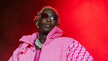 US-Rapper Young Thug kommt auf Bewährung frei. (Archivbild) Foto: Amy Harris/Invision/AP/dpa