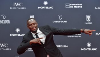 Usain Bolt shares words of wisdom with teen sprinter Gout Gout who broke his record