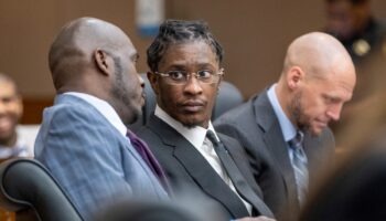 Rapper Young Thug to be freed after pleading guilty in gang trial that’s lasted two years