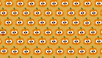 Only those with sharp vision can spot the hidden pumpkin in 30 seconds