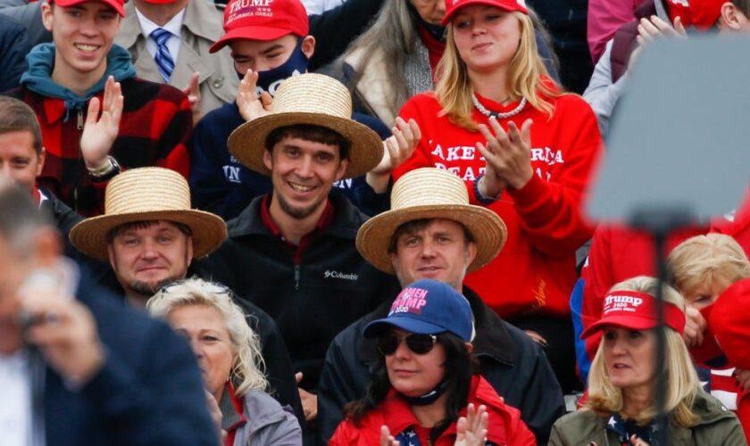 Pennsylvania's Amish are a key, yet hesitant voting bloc; pressing issues may benefit Trump, some say