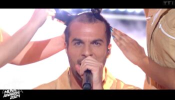 NRJ Music Awards 2024 : Amir se rase le crâne en direct sur scène à la surprise générale