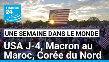 Présidentielle américaine J-4, Visite d'Emmanuel Macron au Maroc et soldats nord-coréens en Ukraine