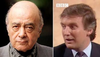 Donald Trump gushes over 'great guy' Mohamed Al-Fayed' in resurfaced interview