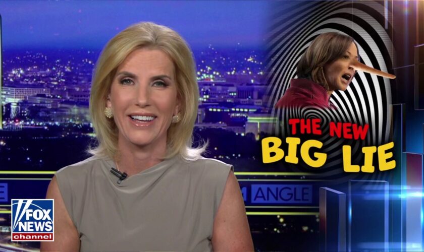 LAURA INGRAHAM: Kamala Harris' campaign is left with 'lies, phony outrage and hoaxes'