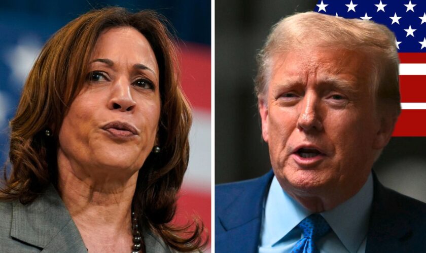 Kamala Harris und Donald Trump