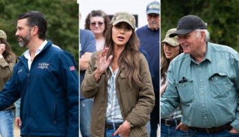 Donald Trump Jr., Kristi Noem join Franklin Graham in Helene-torn North Carolina with Samaritan's Purse