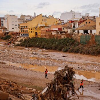 Spanien: Wetterbehörde warnt vor erneutem Starkregen in Region Valencia