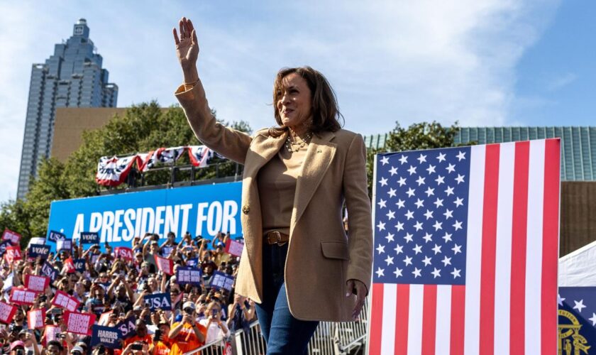 US-Wahl: Kamala Harris führt in vier von sieben Swing-States