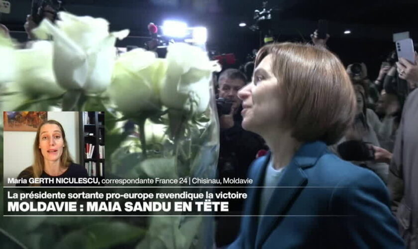 Présidentielle en Moldavie : Maia Sandu en tête