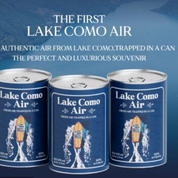 Locals say say how they really feel about tourists buying cans of Lake Como air for £8