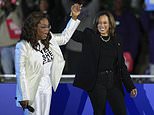 Oprah Winfrey warns this will be the final election if Trump wins at star-studded Kamala Harris rally with Lady Gaga