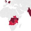 Mpox 2024 hotspots: Map shows where new strain has been spotted - as health chiefs confirm three cases in the UK