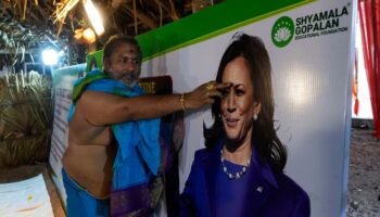 Kamala Harris’s ancestral village in India holds special prayer for her victory