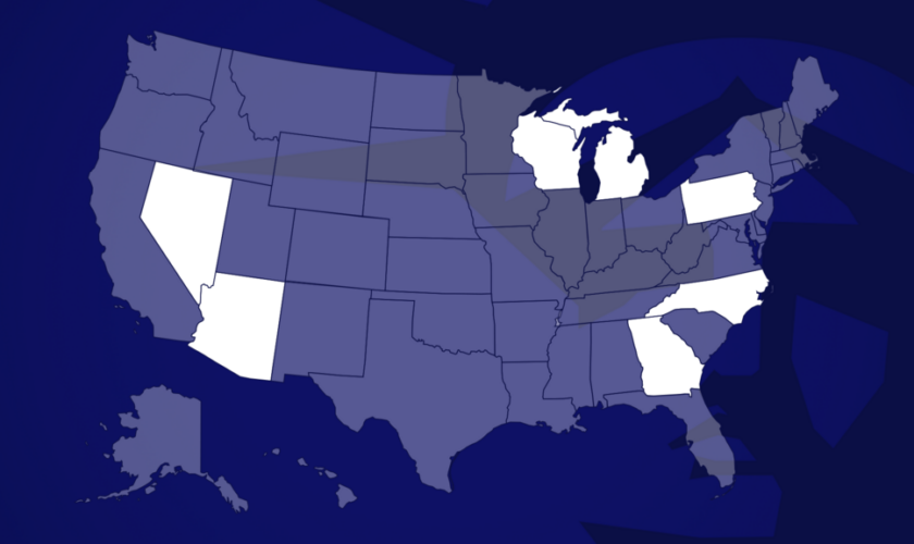 Pennsylvanie, Michigan, Wisconsin, Géorgie, Nevada... les résultats dans les sept États-clés