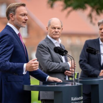 Ampel in der Krise: Die Ruhe während des Sturms