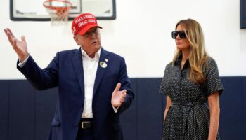 Trump bei Stimmabgabe mit Melania – Sein Statement im Video