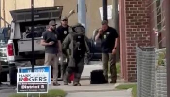 US election 2024: Bomb squad swoop on Florida polling station as Americans prepare to vote