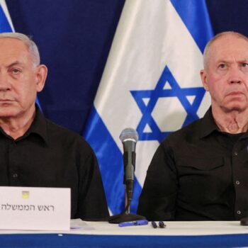 Benjamin Netanyahu and Yoav Gallant (right). File pic: Reuters