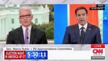 Rubio slams media's treatment of Trump in clash with Anderson Cooper: 'He's going to punch back'