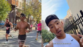 Influencer banned from New York City Marathon after camera crew followed him on e-bikes