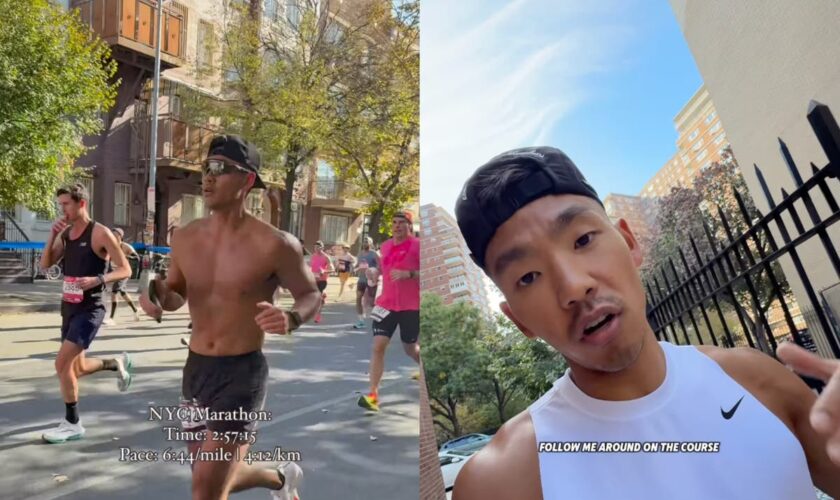 Influencer banned from New York City Marathon after camera crew followed him on e-bikes