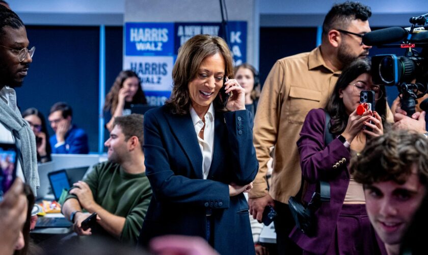 Élection américaine : Kamala Harris appelle un électeur pour l’encourager à voter et l’échange est hilarant