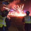 fireworks and fires set off in Gilmerton area of Edinburgh