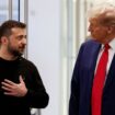 Donald Trump and Ukraine's President Volodymyr Zelenskiy meet at Trump Tower in New York City, U.S., September 27, 2024. REUTERS/Shannon Stapleton REFILE - QUALITY REPEAT